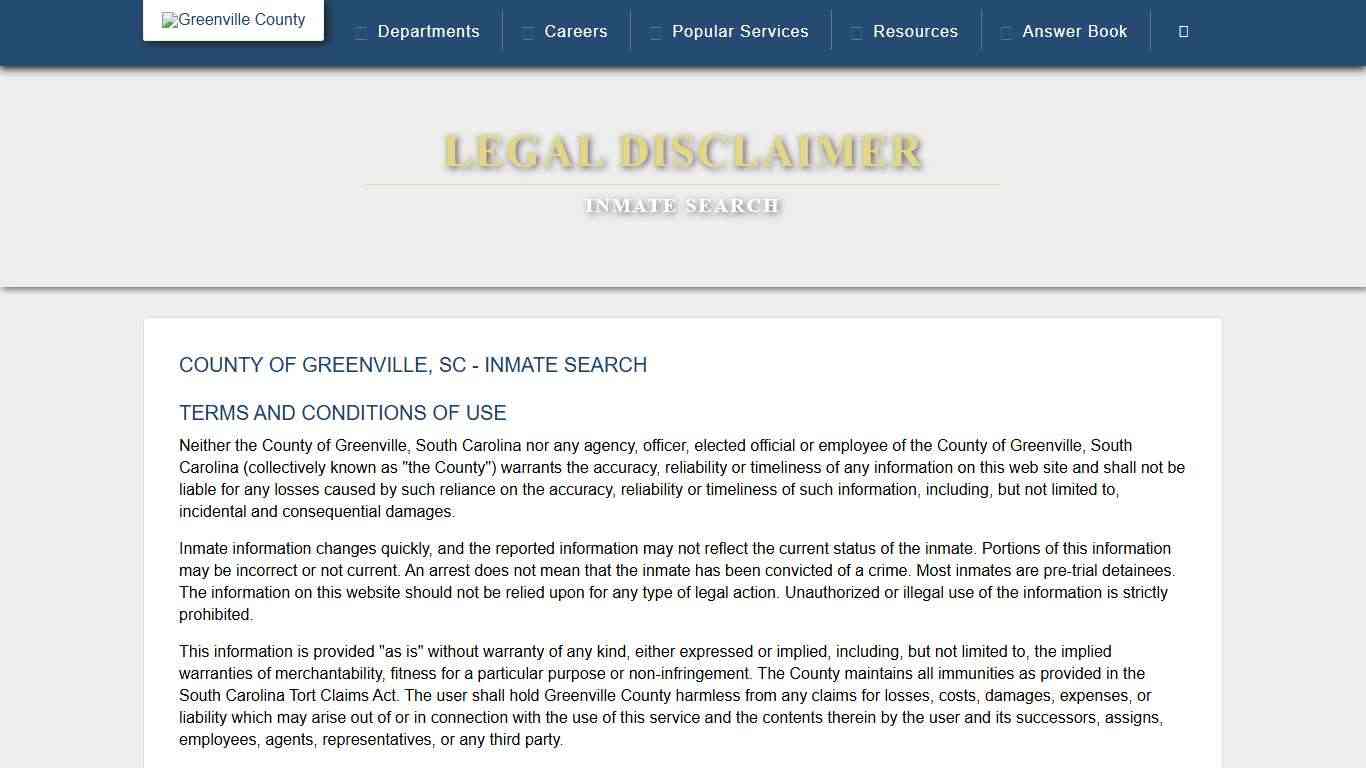 County of Greenville, SC